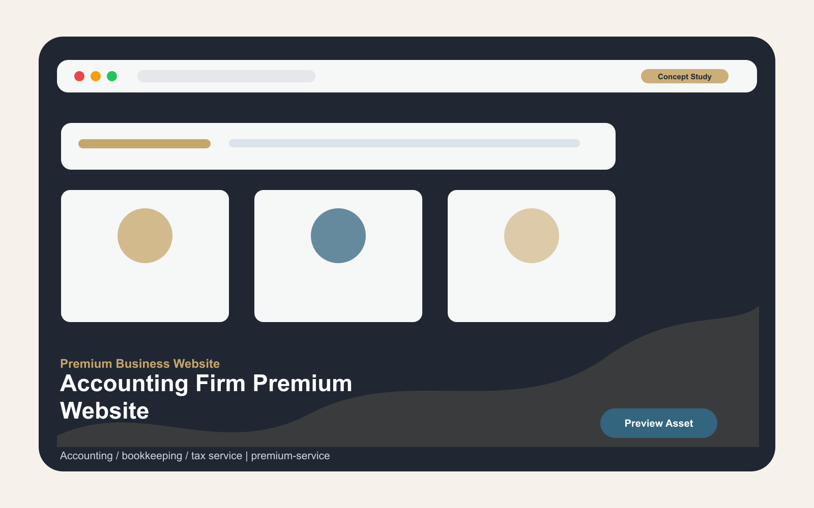 Accounting Firm Premium Website