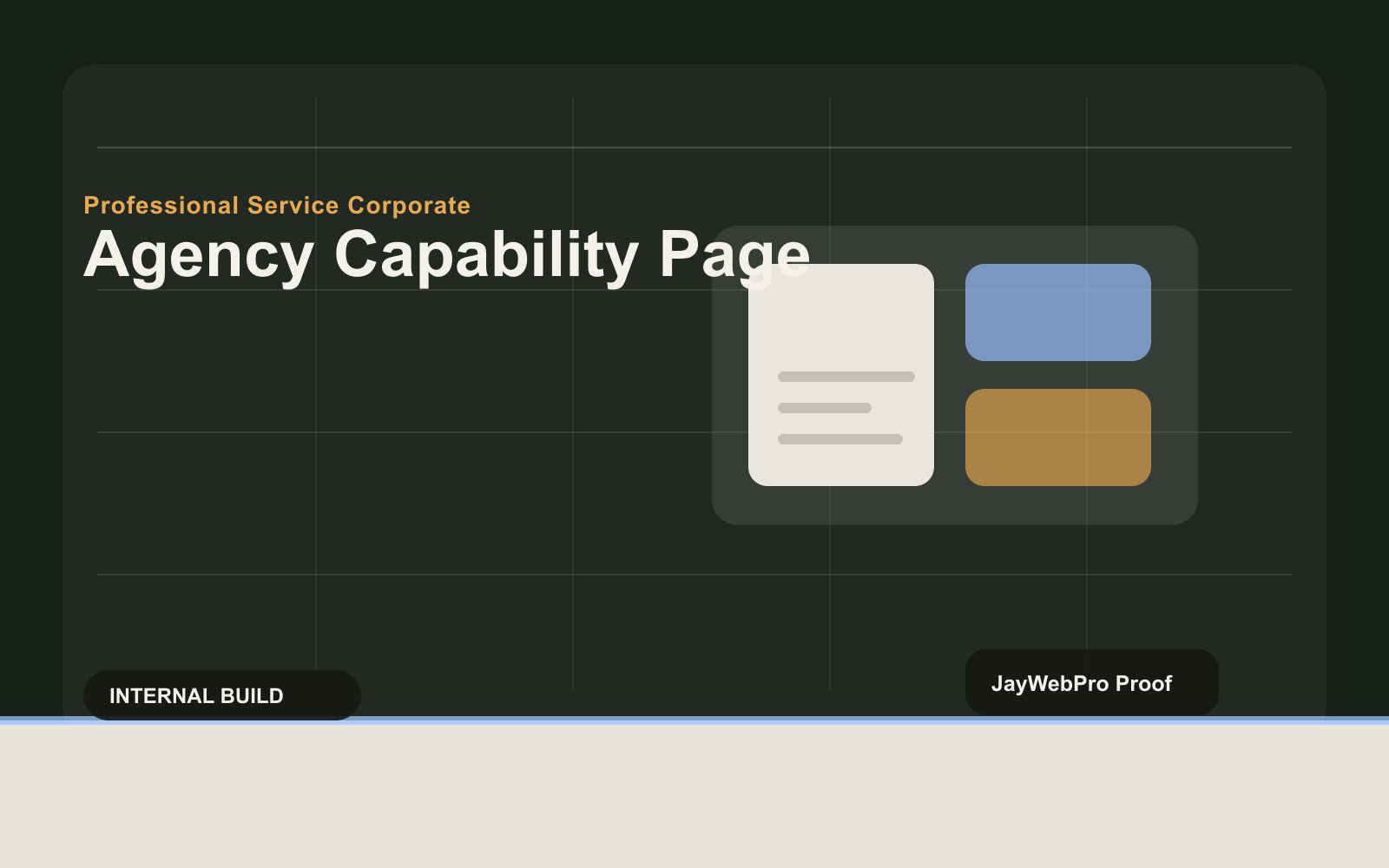 Agency Capability Page