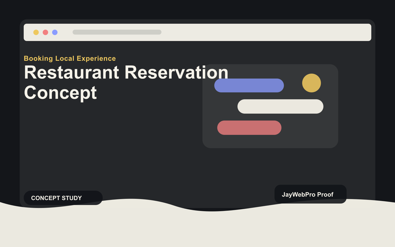 Restaurant Reservation Concept