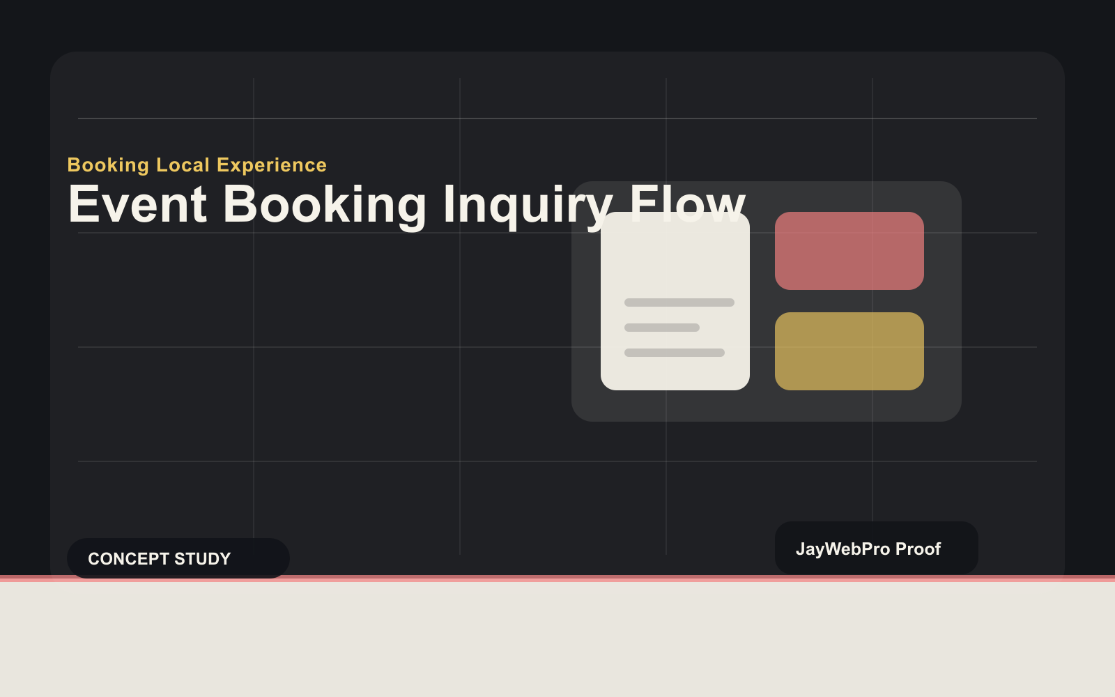 Event Booking Inquiry Flow