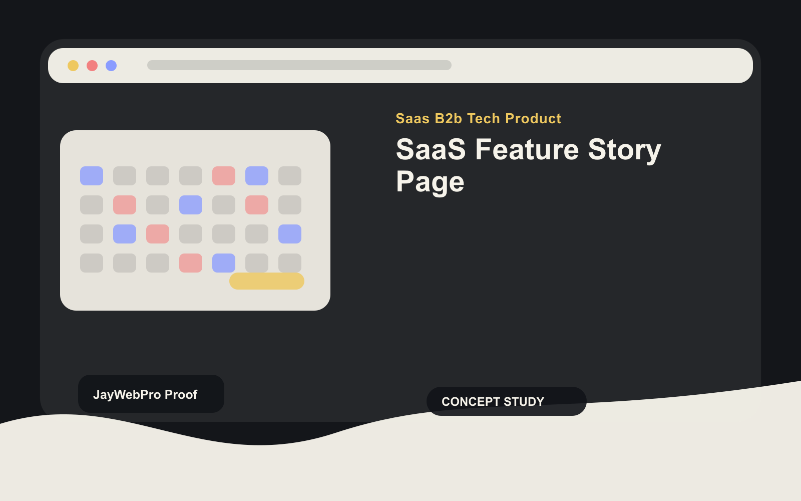 SaaS Feature Story Page