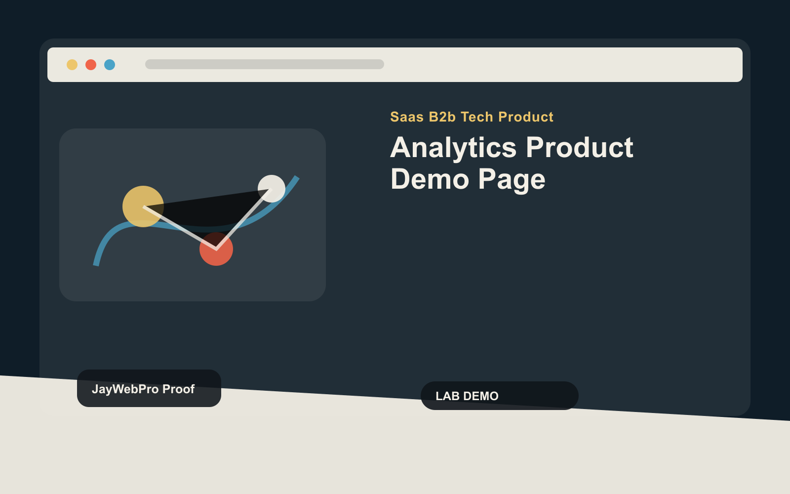 Analytics Product Demo Page